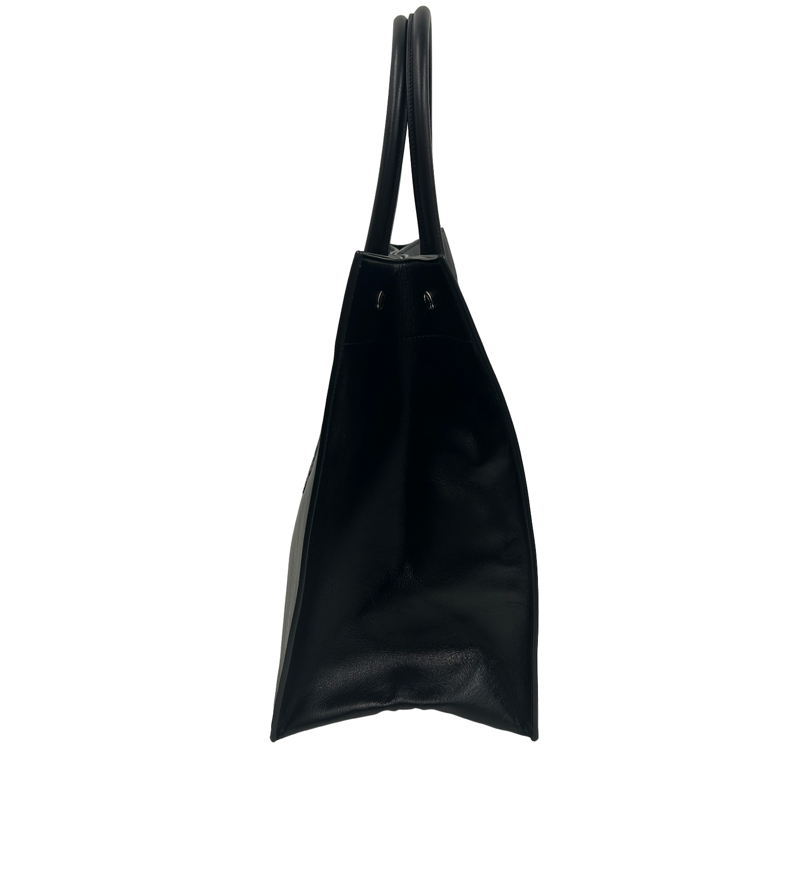 Rive Gauche Tote, 1.100&euro;, Bolso, Negro, Animal - Piel, Vista inferior